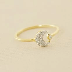 AGATHA FR Bague Ajustable SARA - Argenté / Doré