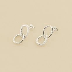 AGATHA FR Boucles D'oreilles Pendantes HARMONIE - Argenté