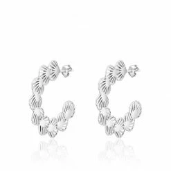 AGATHA FR Créoles COQUIPOP - Argenté