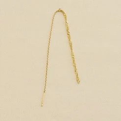 AGATHA FR Piercing Puce TWISTED - Doré