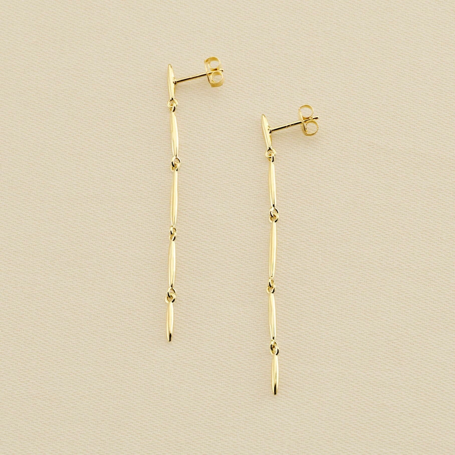 AGATHA FR Boucles D'oreilles Pendantes RADIEUX - Doré
