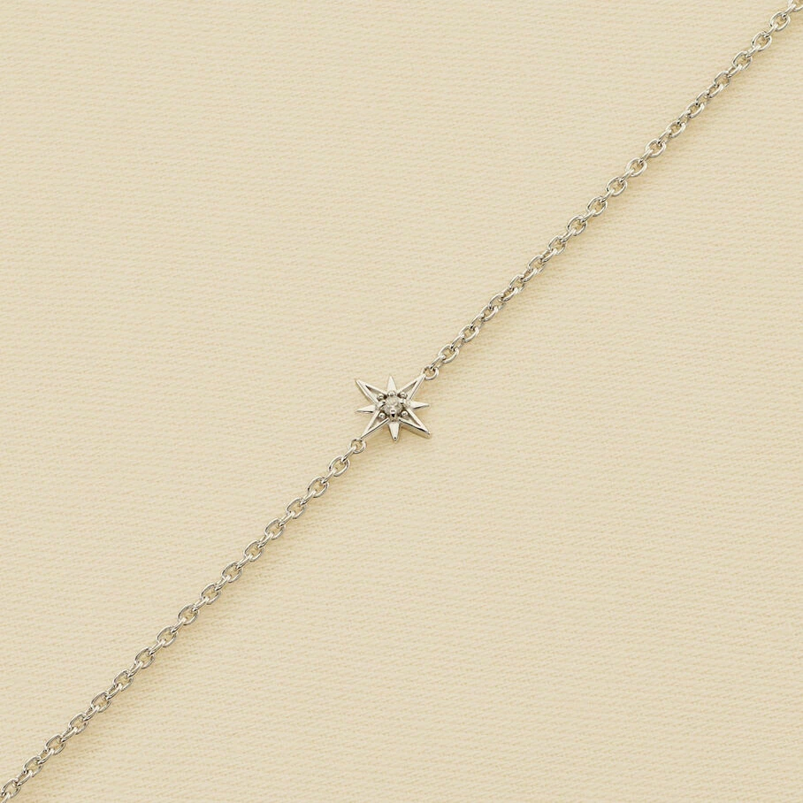 AGATHA FR Bracelet Souple OURSE - Cristal / Argenté