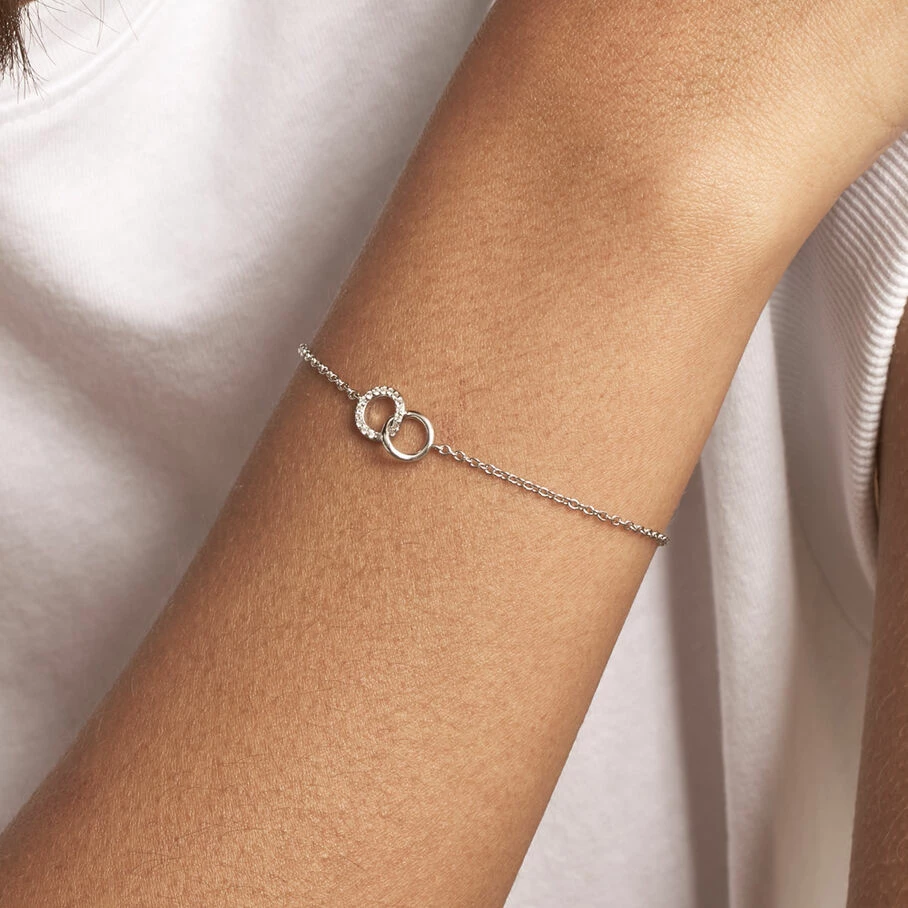 AGATHA FR Bracelet Souple RONDOU - Cristal / Argenté – Image 2