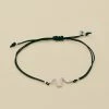 AGATHA FR Bracelet Cordon SNAKY - Cristal / Noir