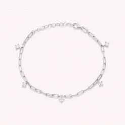 AGATHA FR Bracelet Souple HERA - Cristal / Argenté