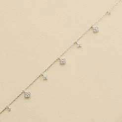 AGATHA FR Bracelet Souple BELOVED - Cristal / Argenté