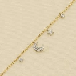 AGATHA FR Bracelet Souple SARA - Argenté / Doré