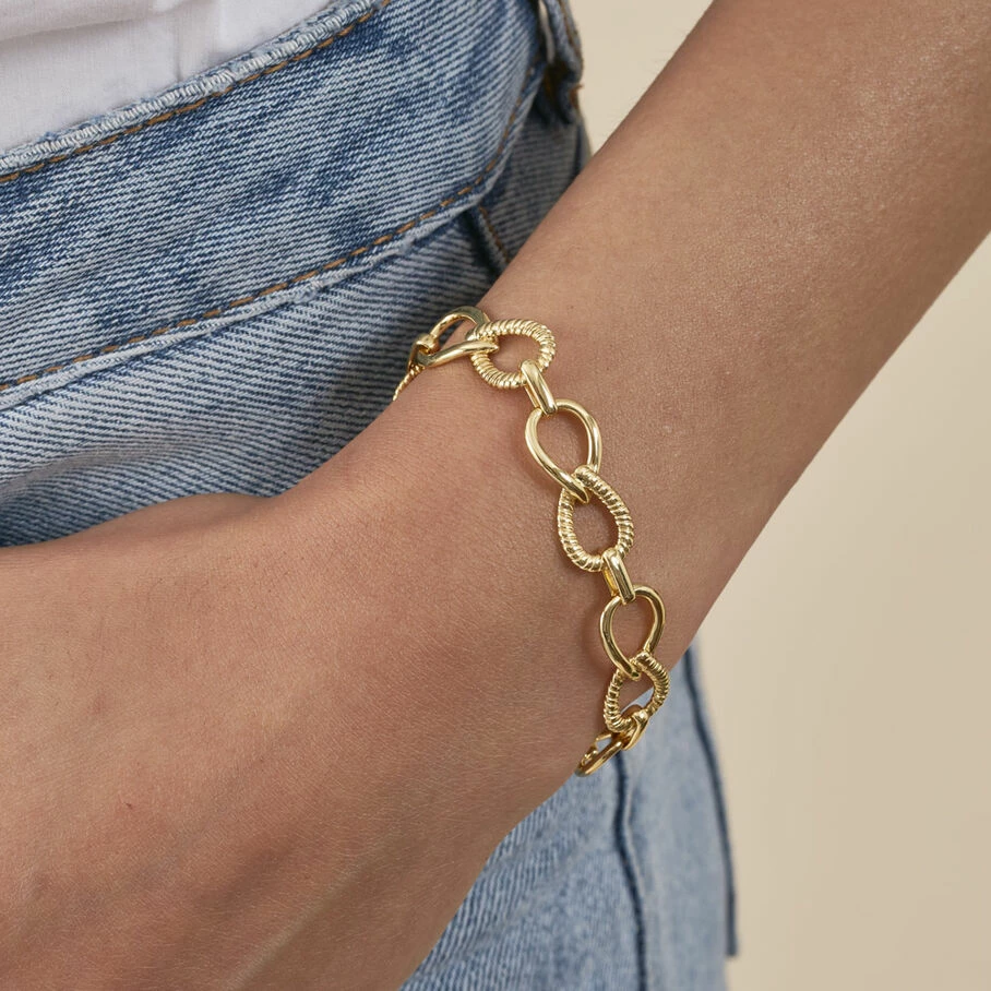 AGATHA FR Bracelet Souple HARMONIE - Doré – Image 3