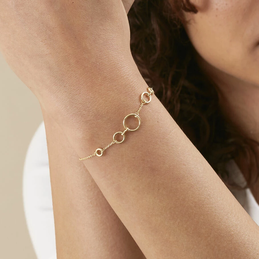 AGATHA FR Bracelet Souple PHILRING - Doré – Image 2