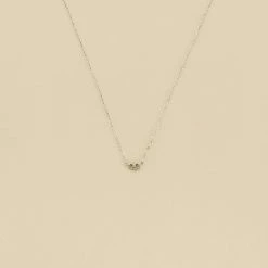 AGATHA FR Collier Ras Du Cou ETREINTE - Cristal / Argenté