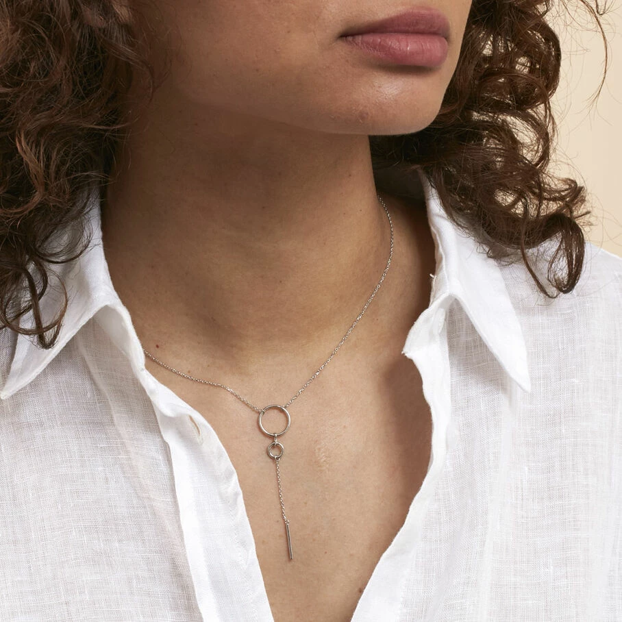 AGATHA FR Sautoir PHILRING - ArgentĂ© â Image 2