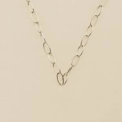 AGATHA FR Collier Mi-long CHAIN - Argenté