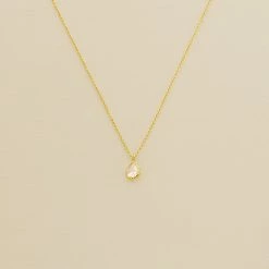 AGATHA FR Collier Ras Du Cou PRISMA - Cristal / Doré