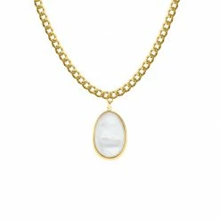 AGATHA FR Sautoir CARAIBES - Nacre / Doré