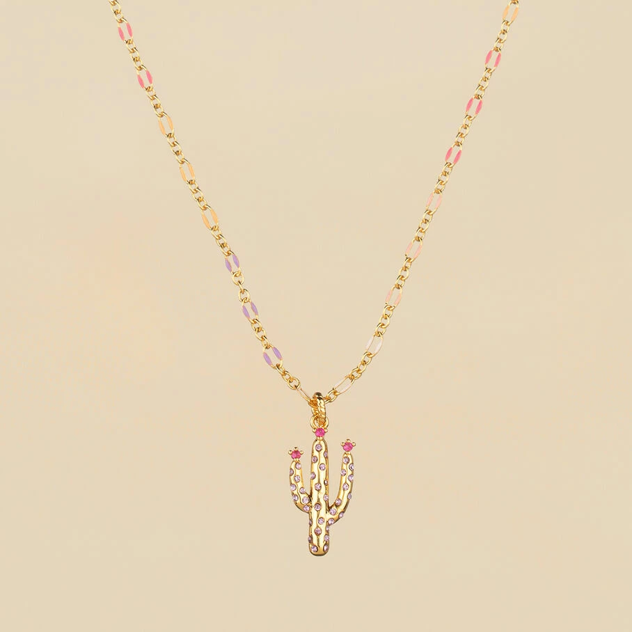 AGATHA FR Collier Ras Du Cou RODEO - Multicolore / Doré