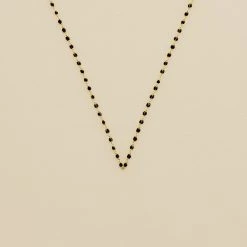 AGATHA FR Collier Ras Du Cou SMARTY - Noir / Doré