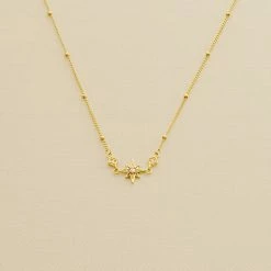 AGATHA FR Collier Ras Du Cou OURSE - Cristal / Doré