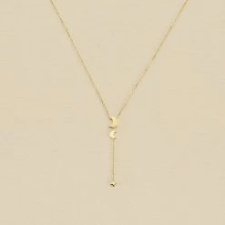 AGATHA FR Sautoir LUNAISON - Doré