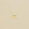 AGATHA FR Collier Mi-long RADIEUX - Doré